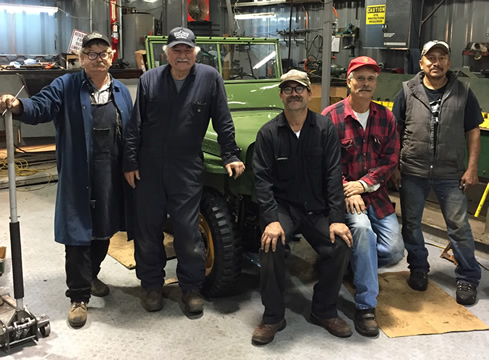 The Willys America Shop Team